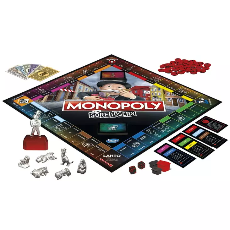 Habro games monopoly sore loosers-5010993717224 - Pöytäpelit - 5010993717224 - 1