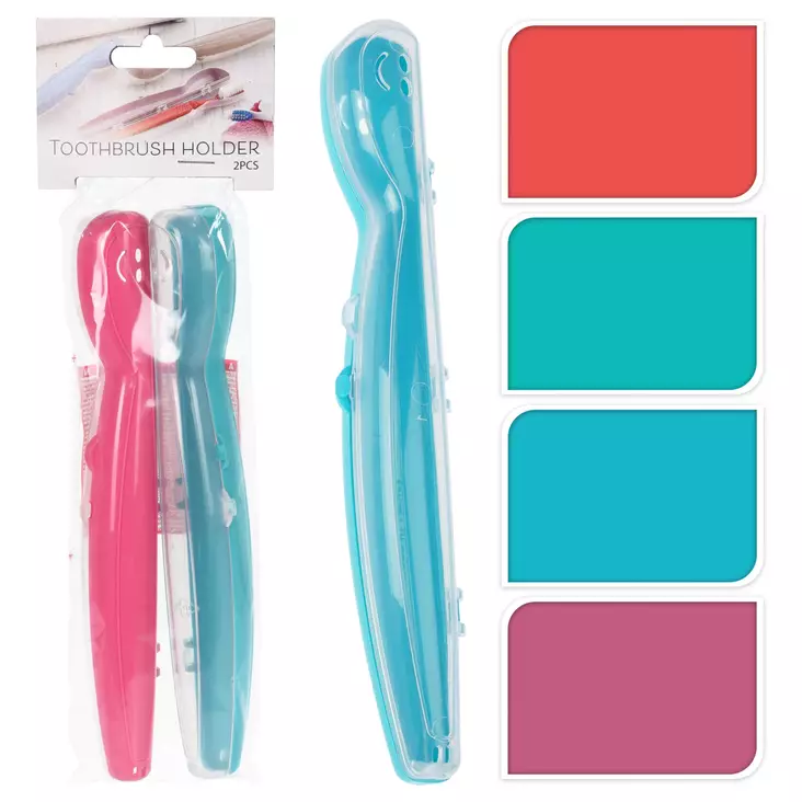 Hammasharjan kotelot 2kpl - Hygieniatuotteet - 8720573426824 - 1