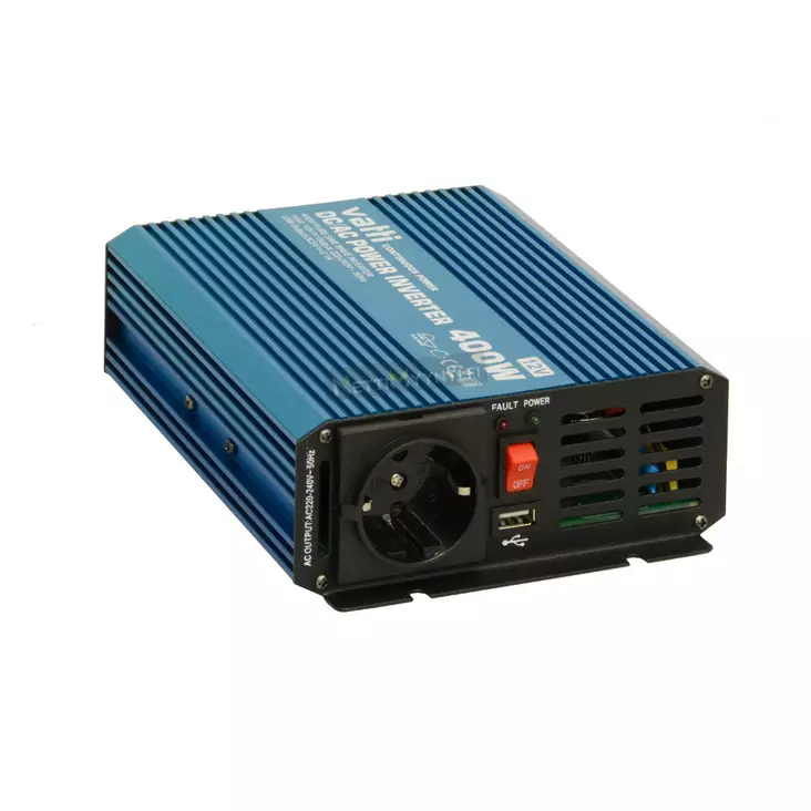 Invertteri siniaalto 400 W Vatti - Invertterit ja virtamuuntimet - 6438168100364 - 1
