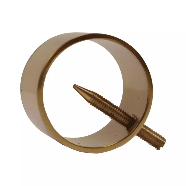Kaideköyden päätyrengas Ø 36mm Messinki - Köydet ja narut - 6408586890444 - 1