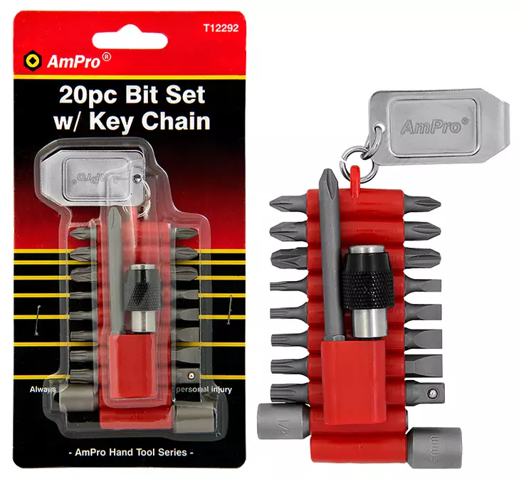 Kärkisarja 20-os. vyöpidikkeellä - Ruuvauskärjet ja pidikkeet - 795609122924 - 1