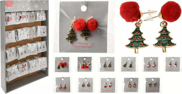 Korvakorut Xmas=20 - Rannekellot ja korut - 8719987996504 - 1