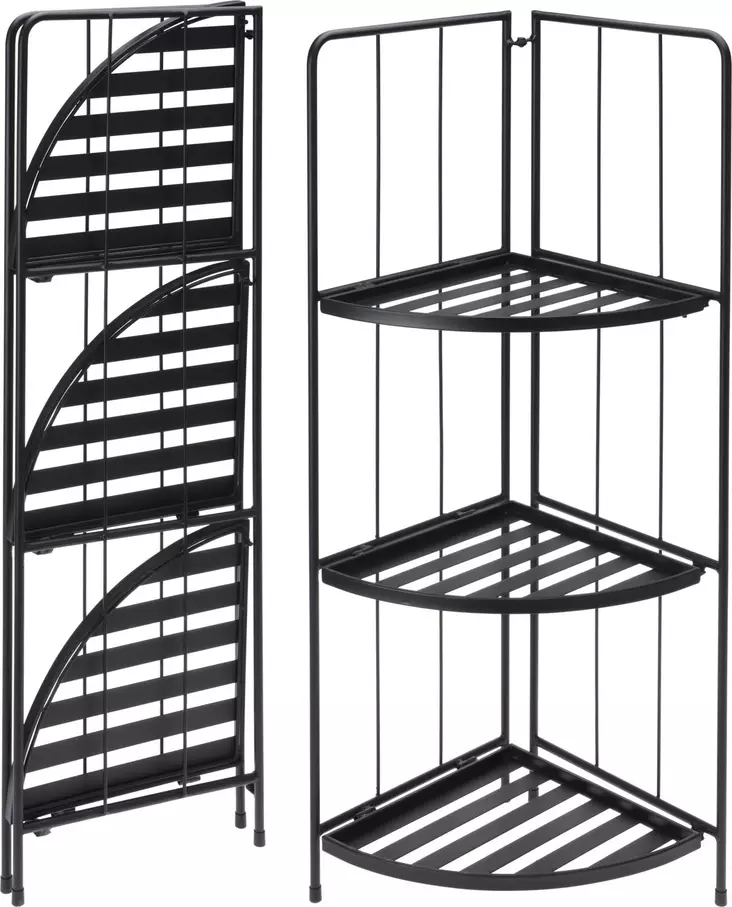 Kukkateline kulma 46 x 33 x 90 cm - Kukkatelineet ja kasvutuet - 8720573137584 - 1