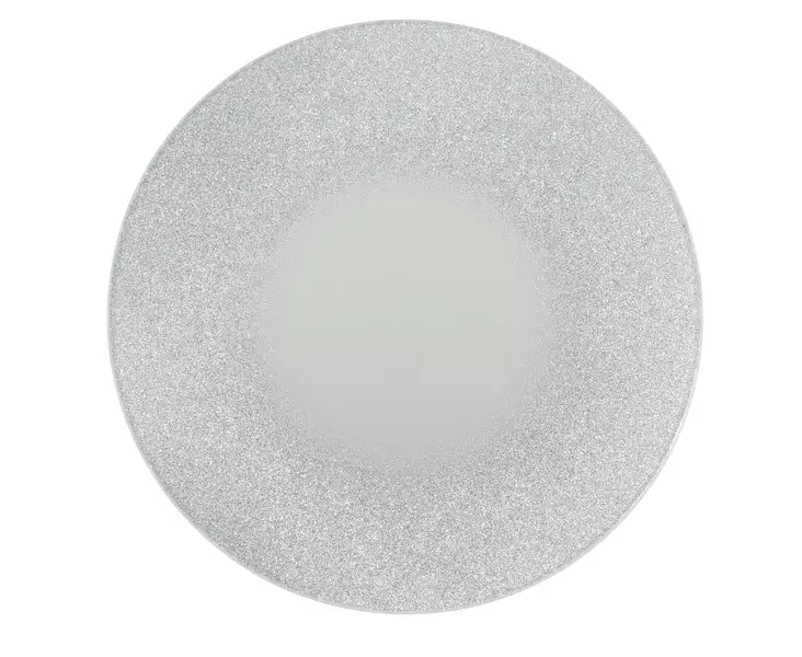 Kynttil=C3=A4nalunen Peili Glitter 20cm hopea - Kynttilät ja lyhdyt - 6410416007564 - 1