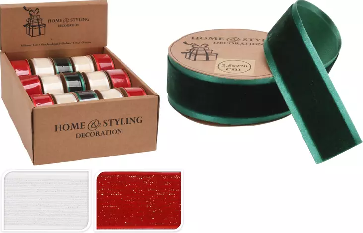 Lahjanauha 25mm Velvet - Pakkaus ja paketointi - 8720573228084 - 1