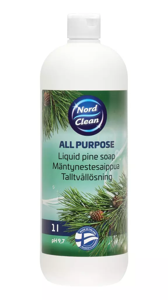 M=C3=A4ntynestesaippua 1 L Nord Clean - Puhdistusaineet - 6410416288154 - 1