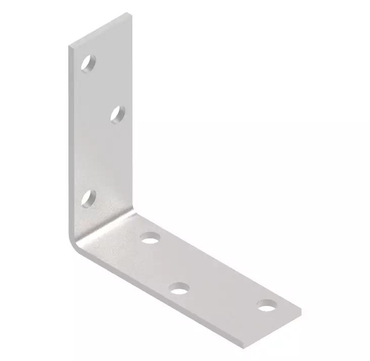 Naulauskulma Kuumasinkitty 60 x 60 x 20 - Naulauslevyt ja kulmaraudat - 4741280714244 - 1