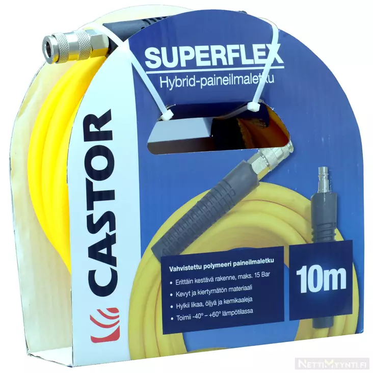 Paineilmaletku Castor Flex 10 m - Paineilmaletkut ja liittimet - 6438168087764 - 2