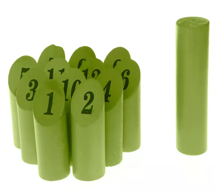 Palikkapeli v=C3=A4rilajitelma Atom Sports_lime - Lelut ja lastentarvikkeet - 6410412538314 - 1