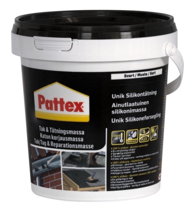 Pattex katonkorjausmassa 750ml purkki - Tasoitteet ja täyteaineet - 7332531047654 - 1