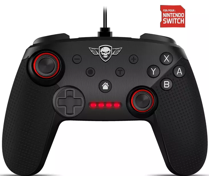 Peliohjain Nintendo Switch johdollinen - Pelituotteet - 3700104441224 - 1