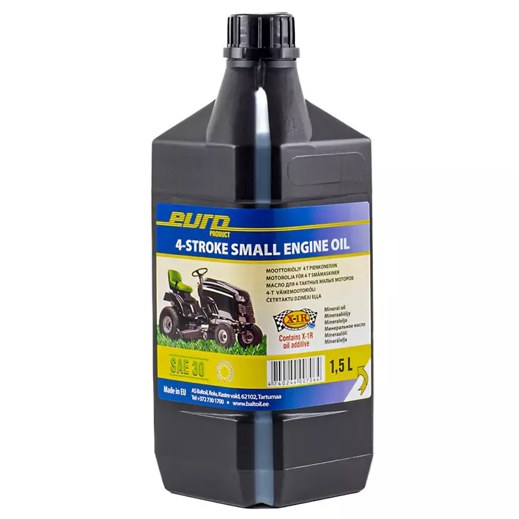 Pienkone=C3=B6ljy Euro X1-R SAE30 4-T 1.5 L - Pienkonebensat ja öljyt - 4740244007064 - 1