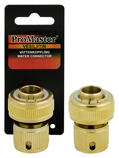 Pikaliitin 3/4" met.takaiskulla - Puutarhaletkuliittimet ja kiristimet - 6420286899664 - 1