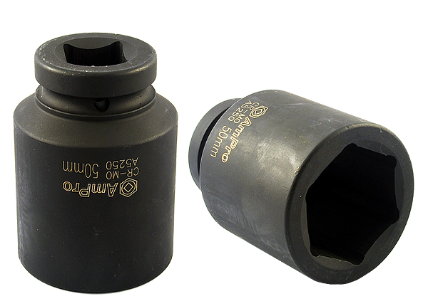 Pitkä voimahylsy 1" 50 mm - Hylsyt ja adapterit - 795609052504 - 1
