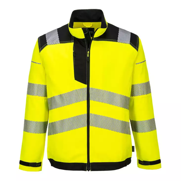 Portwest PW3 Miesten Hi-Vis työtakki, keltainen/musta - Työtakit ja hupparit - TN-221994 - 1