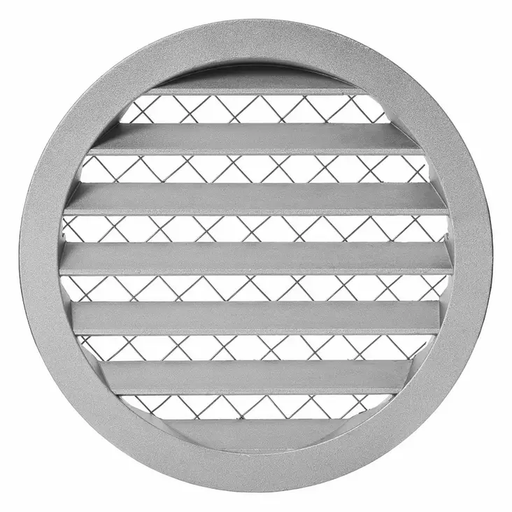 S=C3=A4le valualumiini 125 mm - Ilmanvaihtoventtiilit ja säleiköt - 4750492104354 - 1