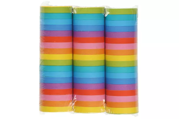 Serpentiini Rainbow 3rullan pussi Festi - Juhlakoristeet - 6410413302174 - 1