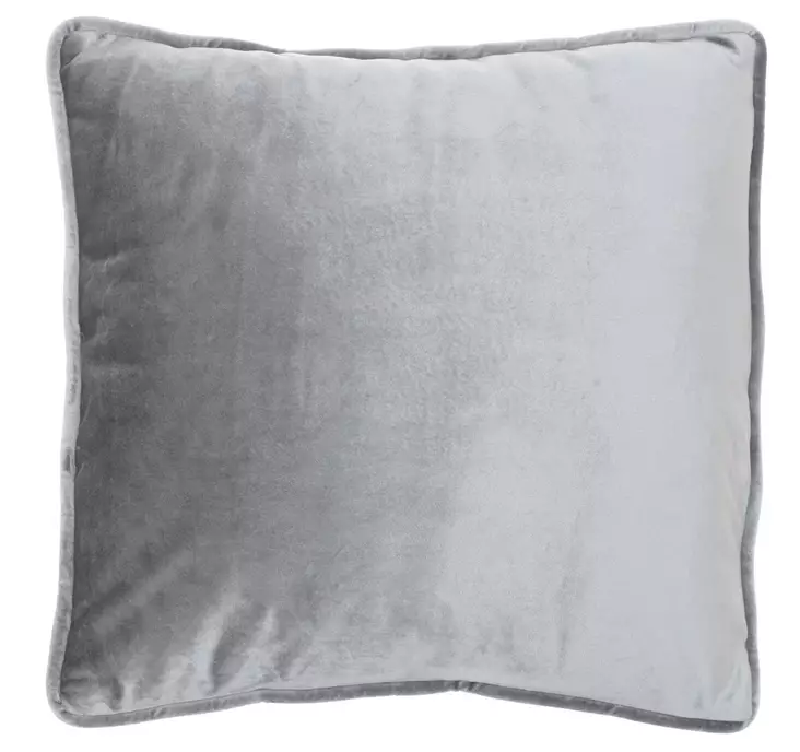 Sisustustyyny Velvet Harmaa 45 x 45 cm - Koristetyynyt - 6410413096714 - 1