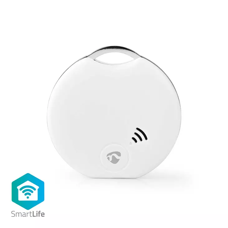 SmartLife Avaimen Etsijä | Paristokäyttöinen | 1x CR2032 | Bluetooth® versio: 4.0 | Pariston ikä jopa: 1 Vuotta | Valkoinen | 1 kpl - Hälyttimet ja anturit - 5412810401604 - 1