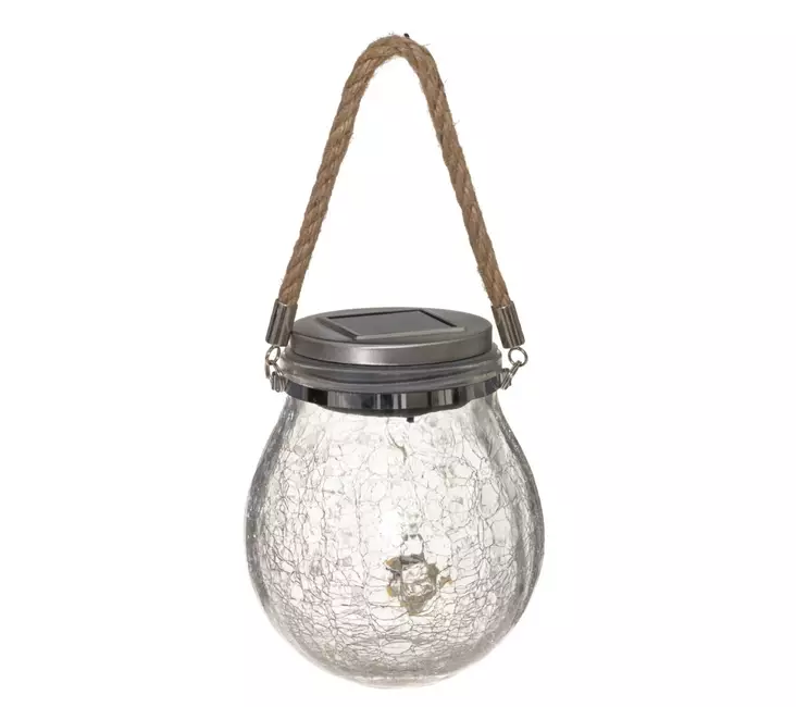 Solarvalo roikkuva lasipallo s=C3=A4r=C3=B6 Tarmo - Aurinkokennovalaisimet - 6410416040684 - 1