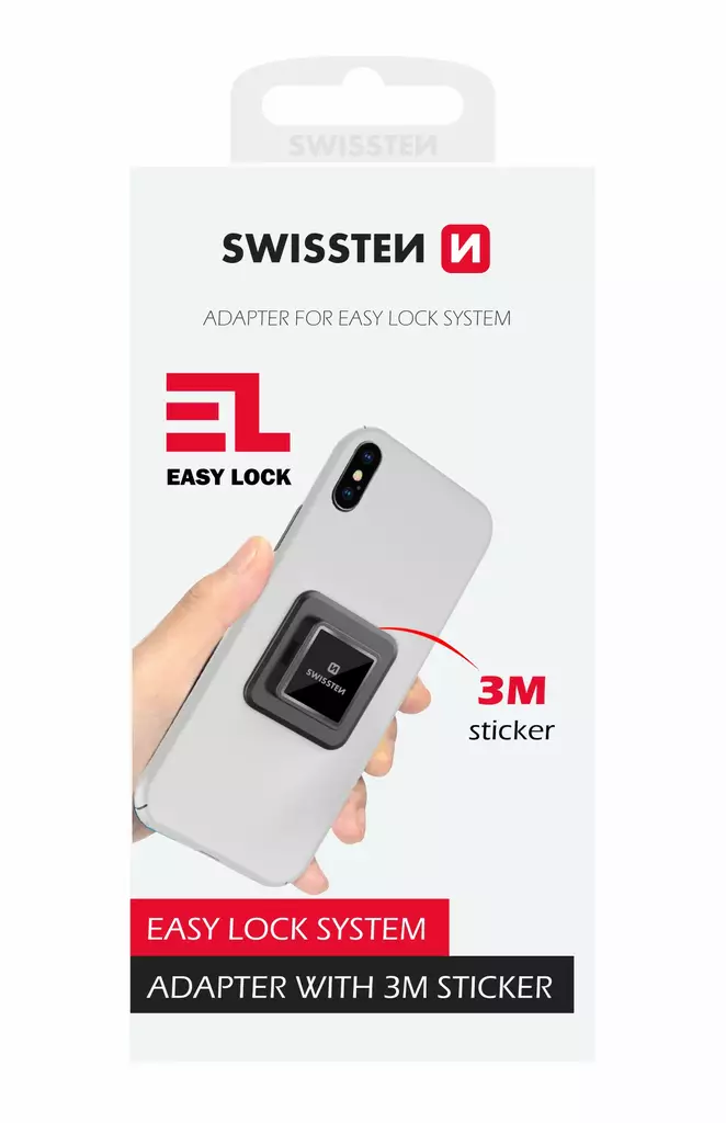 Sovitin pro easy lock Swissten 88801407 - Telineet - 8595217478824 - 1