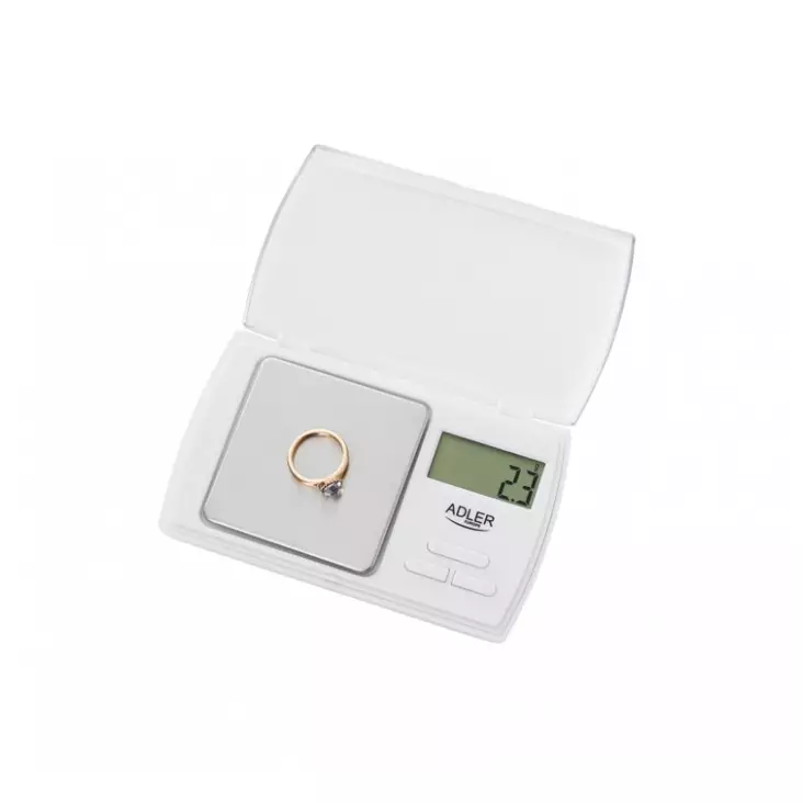 Taskuvaaka 0,1g -500g  adler - Ruuanvalmistuksen erikoisvälineet - 5902934830874 - 1