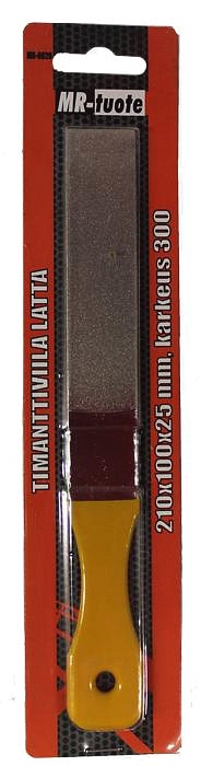 Timanttiviila latta, 210 x 100 x 25 mm - Viilat - 6430013068324 - 1