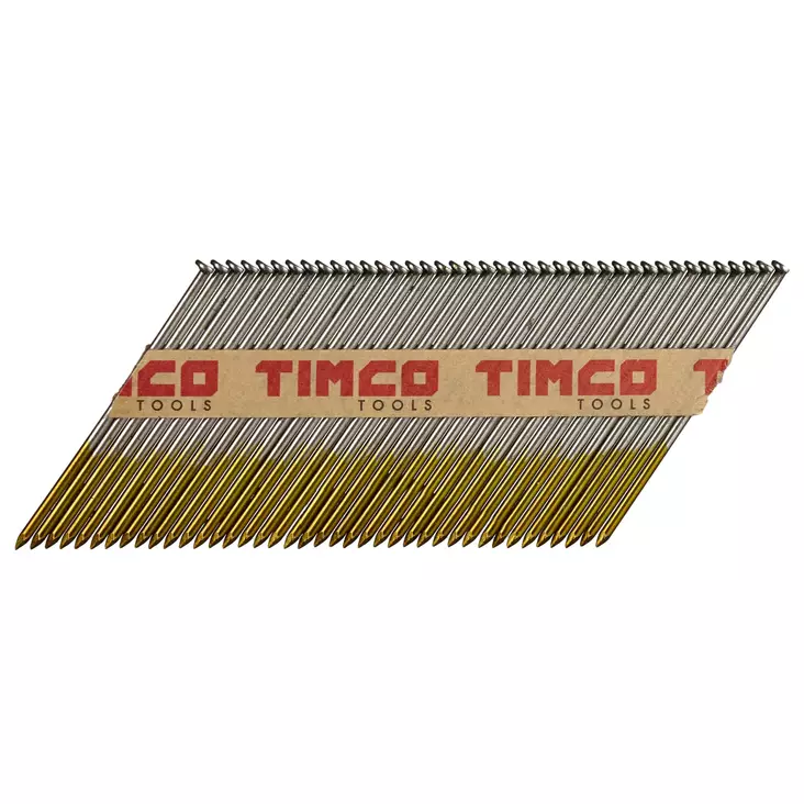 Timco 34" 3,1x90 mm 2000 kpl kirkas konenaula - Paineilmatyökalujen naulat ja hakaset - 6438014083384 - 1