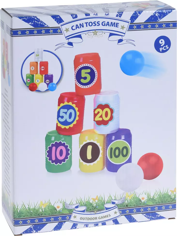 T=C3=B6lkinheittopeli 9-osainen - Pöytäpelit - 8719987397394 - 1