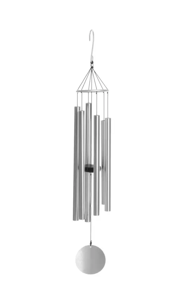 Tuulikello Aureole Tunes 71 cm hopea - Koristeet, koriste-esineet - 6410416050164 - 1