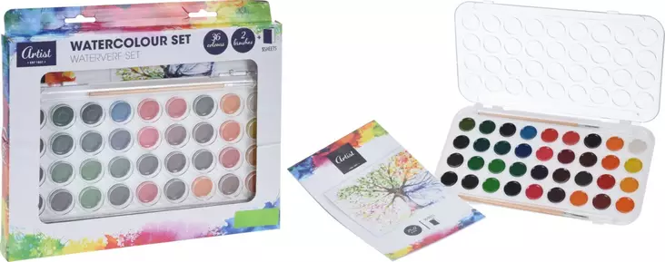 Vesiv=C3=A4rit 36 eri v=C3=A4ri=C3=A4 - Vesivärit - 8719202911794 - 1