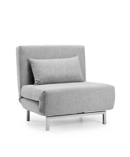 Chic Home vuodetuoli APP1 88x85x84cm kangasverhoilulla, vaaleanharmaa - Sohvat - TN-222694 - 1