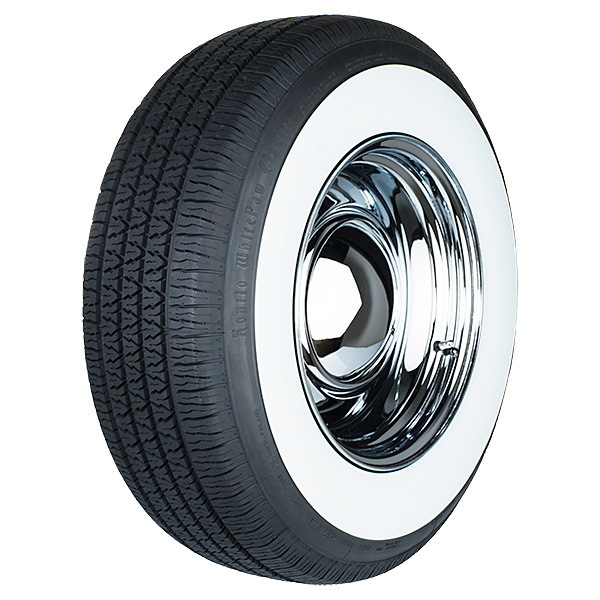 WhitePaw Classic Valkosivu 2½" (64mm) 205/75-14 - 14-tuumaiset - 6438431011724 - 1