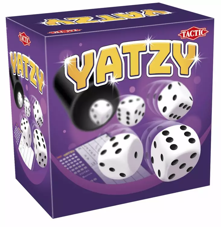 Yatzy peli ja noppakuppi - Pöytäpelit - 6416739403984 - 1
