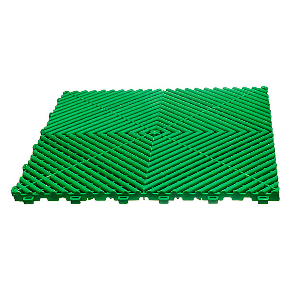 Lattialaatta, leaf green 40x40cm 30kpl - Lattialaatat ja kumimatot - 6438431000094 - 1