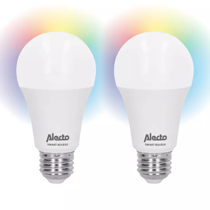 Älykäs LED-värivalaisin Wi-Fi 2-pack - Valonlähteet - 8712412586264 - 10