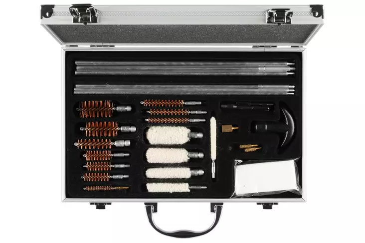 Aseenpuhdistussetti alumiinisalkku - Metsästystarvikkeet - 6410416308814 - 1