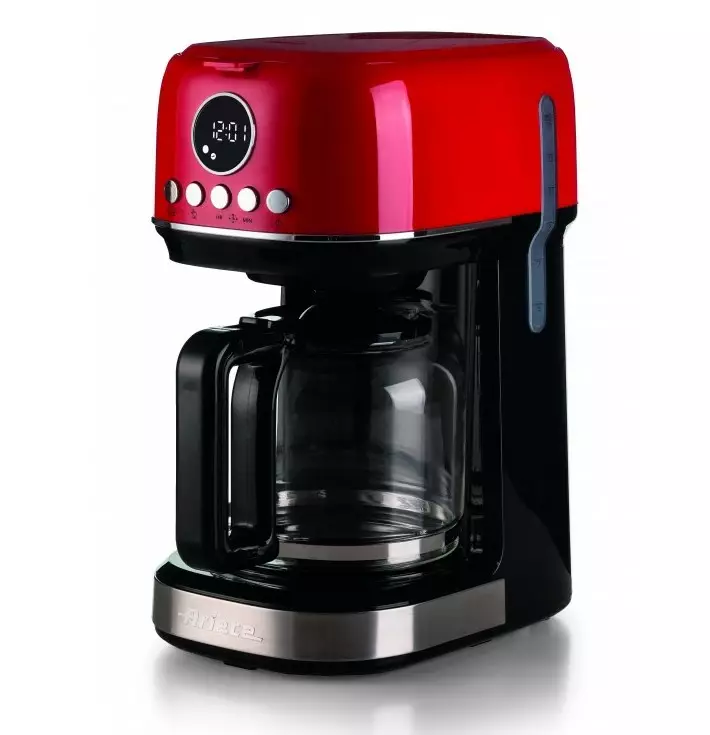 Kahvinkeitin Moderna punainen Ariete - Kahvinkeittimet ja vedenkeittimet - 8003705122284 - 1