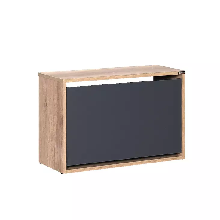 Kenkäkaappi - Tyylikäs ja Kestävä Säilytysratkaisu, Valmistettu 100% Melamiinipinnoitetusta Lastulevystä, 60x42x30 cm - Kenkäkaapit - 8684282333654 - 1
