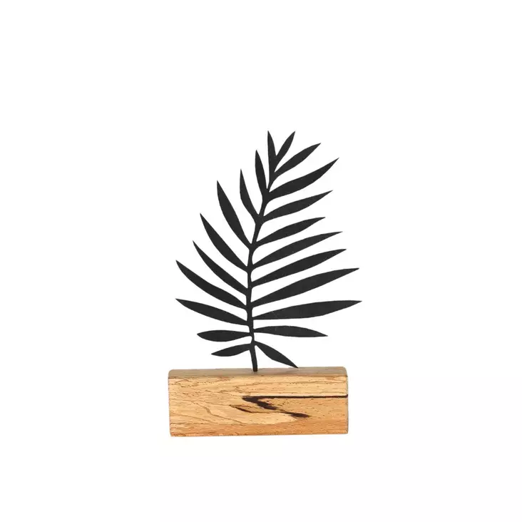 Koriste-esine, musta, 17 x 27 x 3,5 cm, kestävä, ajaton, ainutlaatuinen - Koristeet, koriste-esineet - 8681875640564 - 1