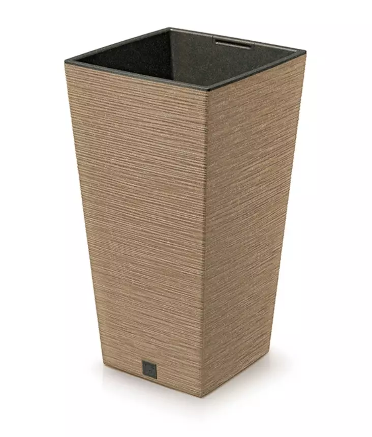 Kukkaruukku Furu Eco 50 cm Wood - Kukka-amppelit ja maljakot - 5905197459974 - 1