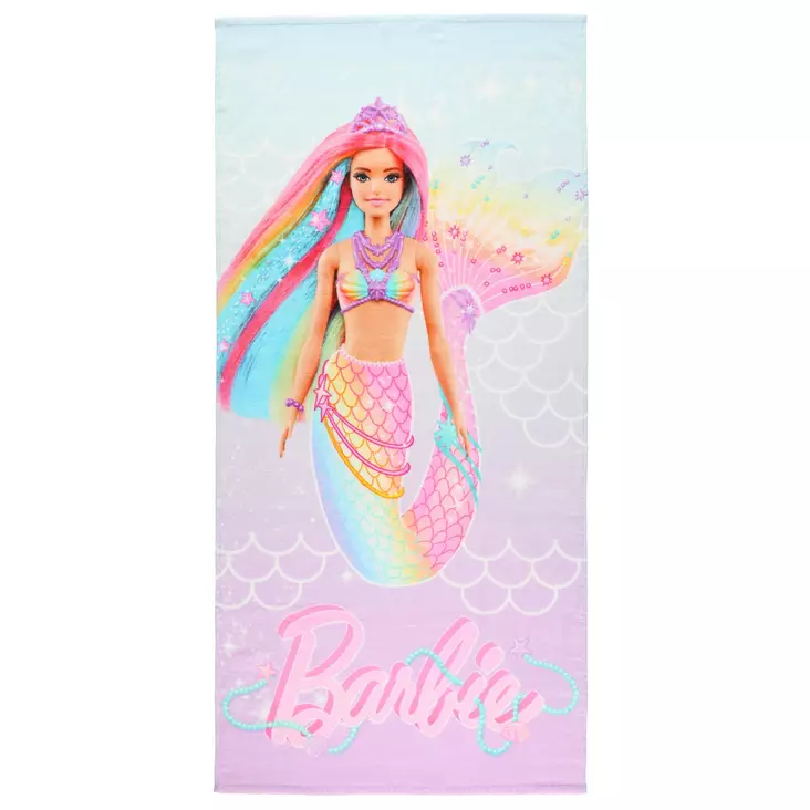 Kylpypyyhe 70x140 cm Barbie - Pyyhkeet ja kylpytakit - 6410416415734 - 1