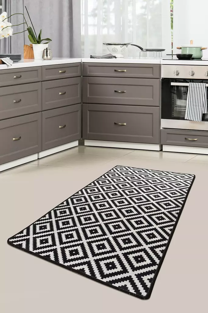 Matto (160 x 230), monivärinen, 160 x 230 cm, mukava, helppohoitoinen, turvallinen - Suuret ja keskikokoiset matot - 8681875669084 - 1