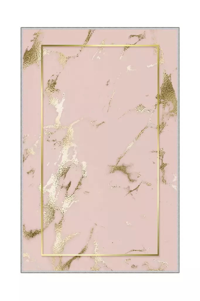 Monivärinen 60x100 cm Konepestävä Antibakteerinen 3D-Polyesterimatto - Liukumaton ja Helppohoitoinen - Pienet matot ja käytävämatot - 8682870569584 - 1