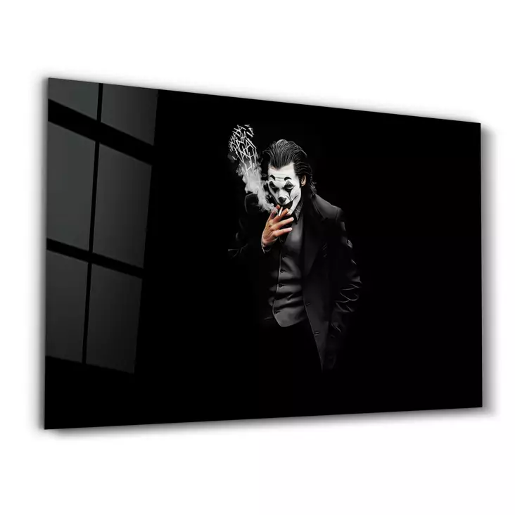 Monivärinen Koristeellinen Karkaistu Lasi Maalaus 70x110 cm - UV-painatus, Tyylikäs Seinäkoriste - Taulut ja kehykset - 8684282905844 - 1