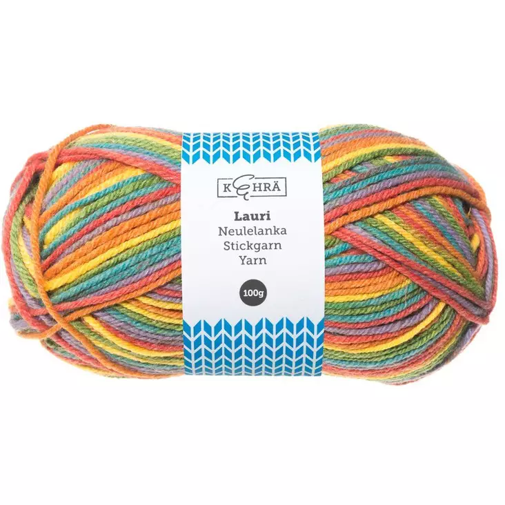Neulelanka Lauri 100 g - Langat ja ompelutarvikkeet - 6410412855664 - 1