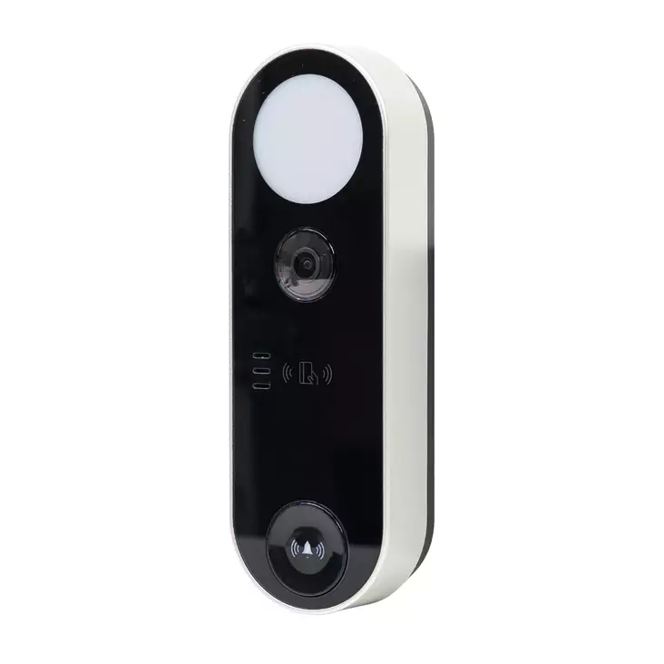 PNI Safe House IDB20 -video-ovikello, 2 MP, ONVIF, liiketunnistus, ihmisen tunnistus, microSD-korttipaikka, sähkömagneettinen yala-lähtö, kaksisuuntainen ääni, yhteensopiva PNI SN15 -sisäovikellon kan - PNI tuotteet - 5949066539534 - 1