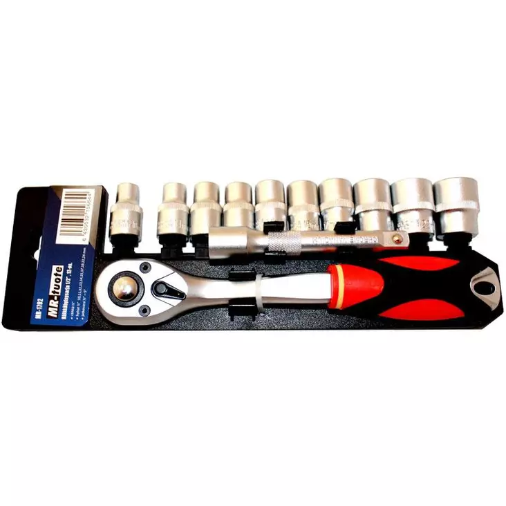 Räikkähylsysarja 1/2" 12-os - Hylsysarjat - 6430032156644 - 1