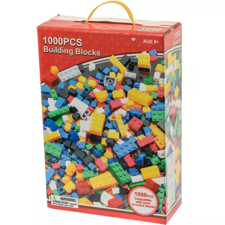 Rakennuspalikat 1000 kpl - Rakennuslelut - 6410412803504 - 1
