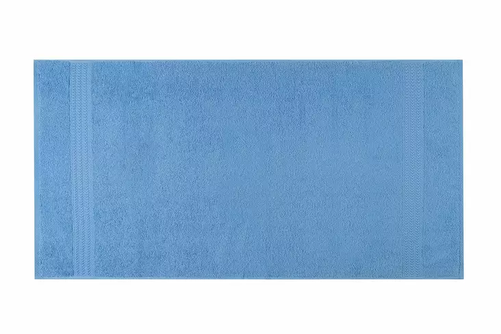 Sininen Käsipyyhe 100% Puuvillaa 500 gr/m² 50x90 cm Konepestävä 40 °C Kestävä ja Pehmeä - Pyyhkeet ja kylpytakit - 8681181945544 - 1